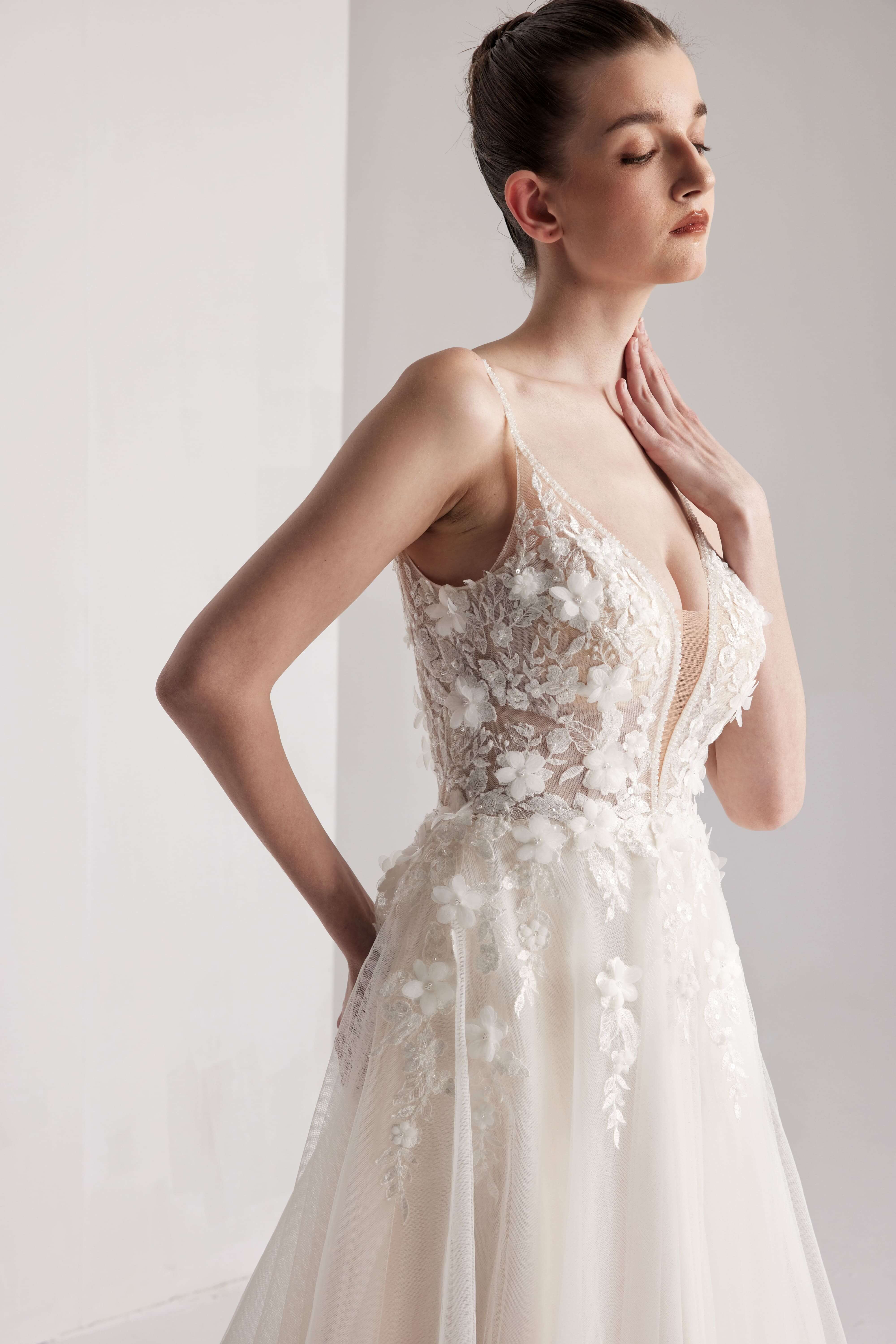 Designer bröllopsklänning 2024swd12