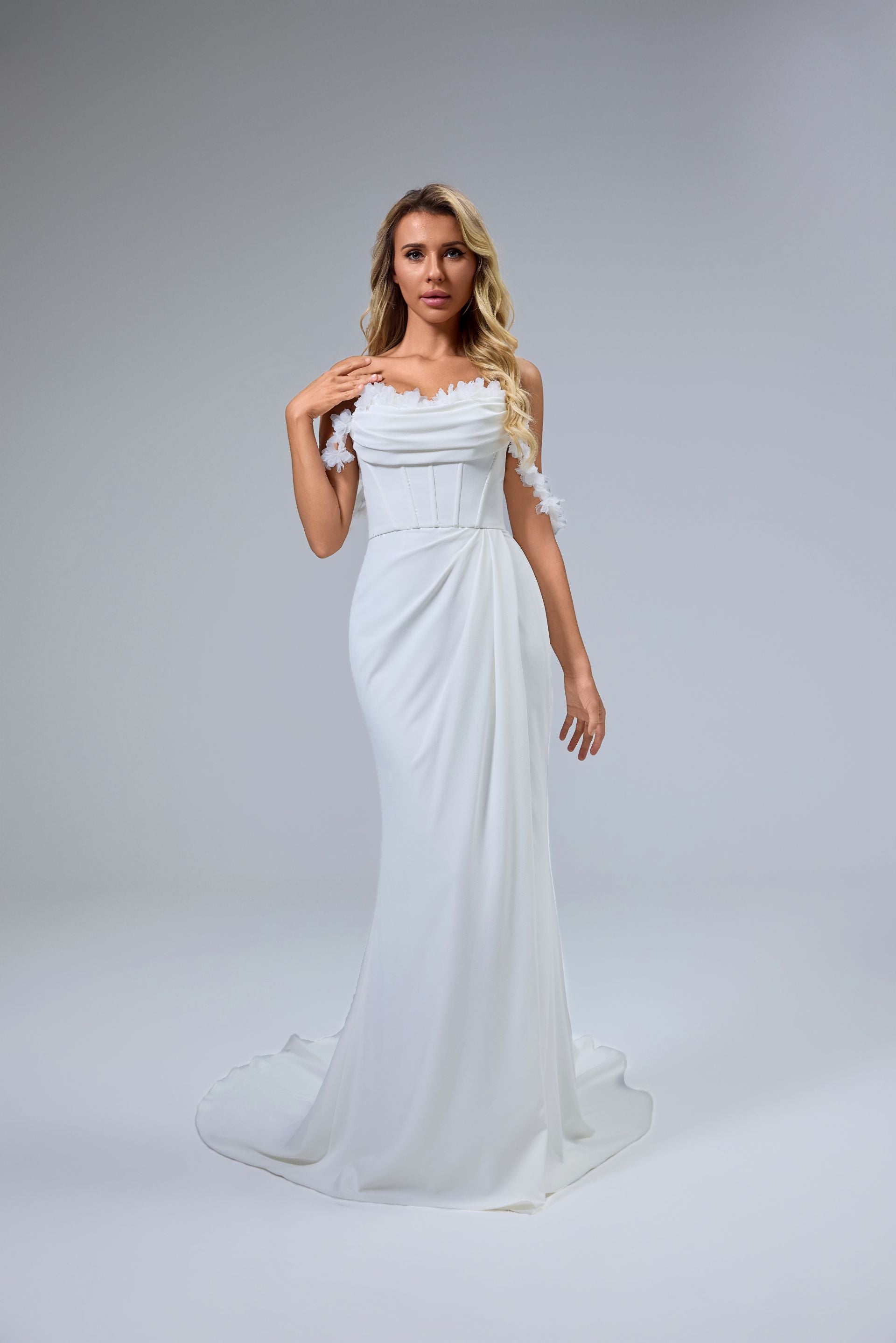 Designer bröllopsklänning 2024swd01