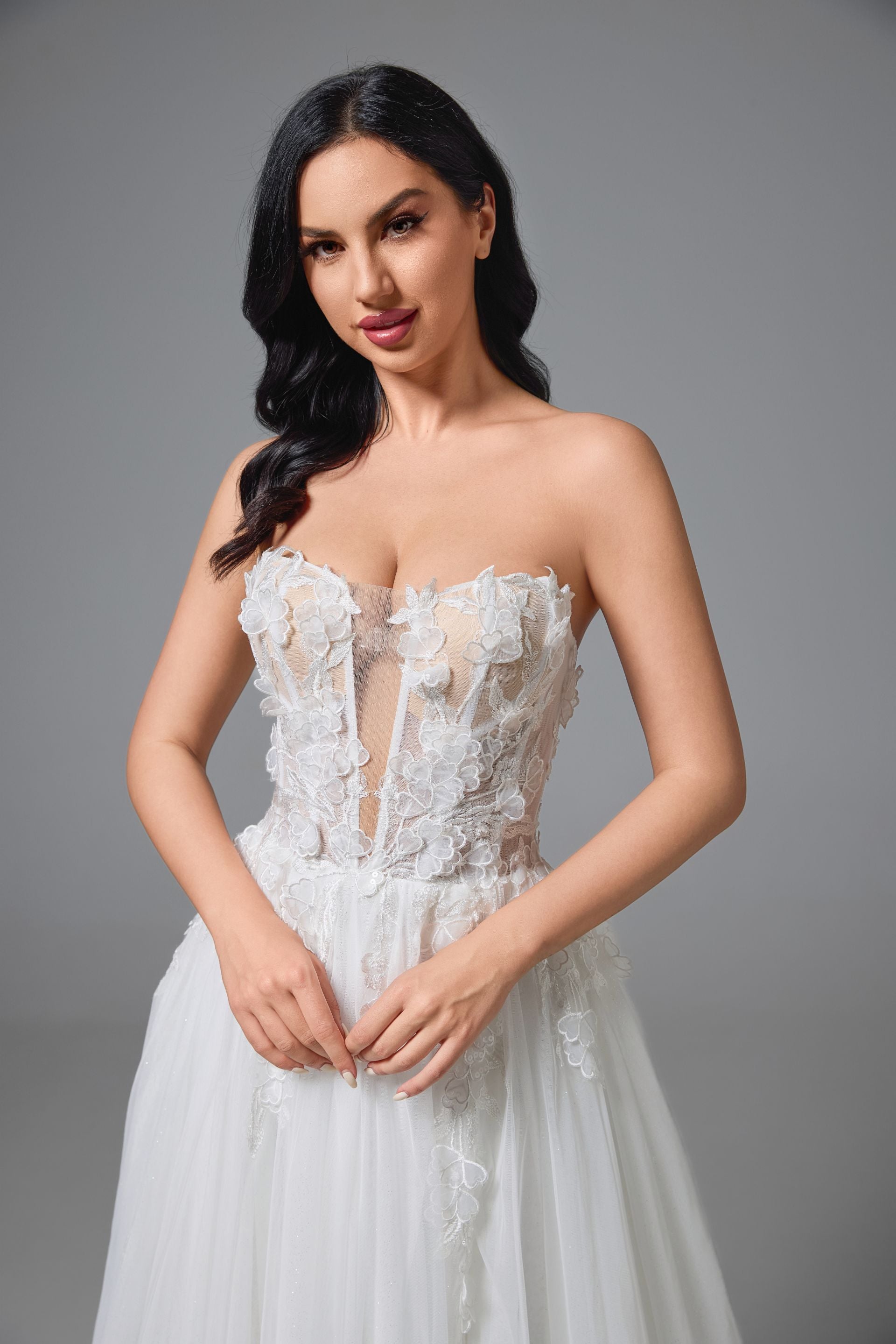 Designer bröllopsklänning 2024swd01