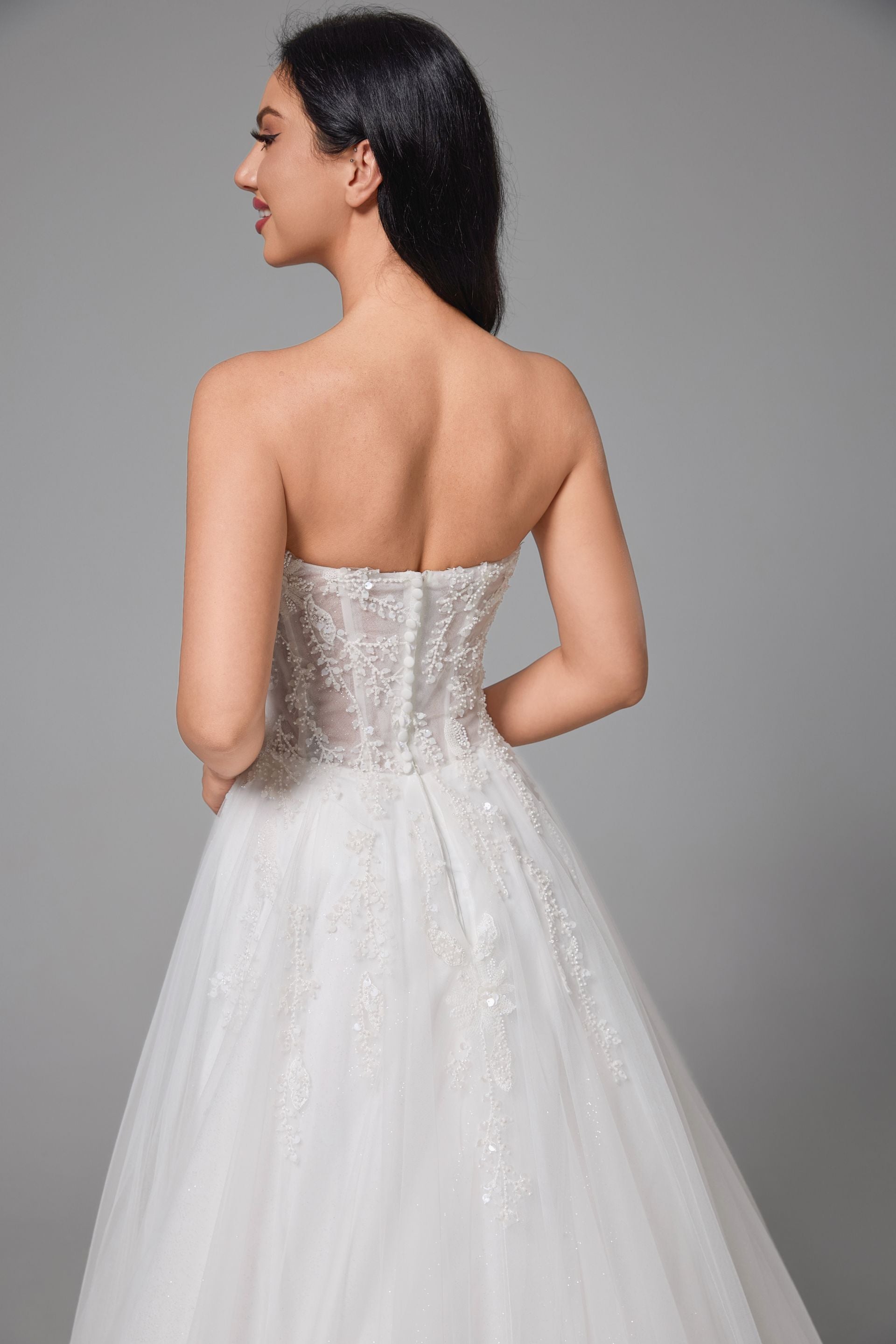 Designer bröllopsklänning 2024swd01