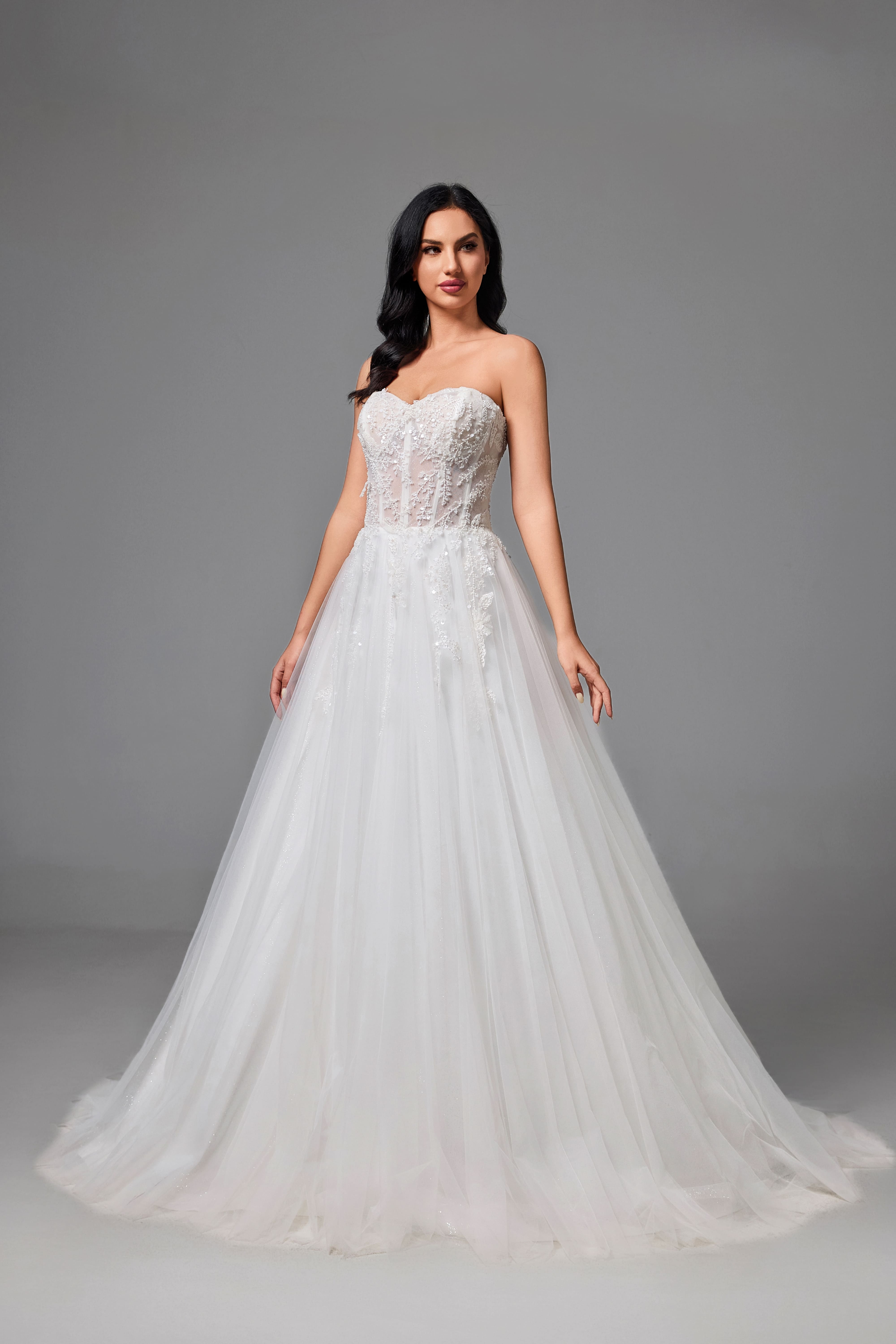 Designer bröllopsklänning 2024swd01