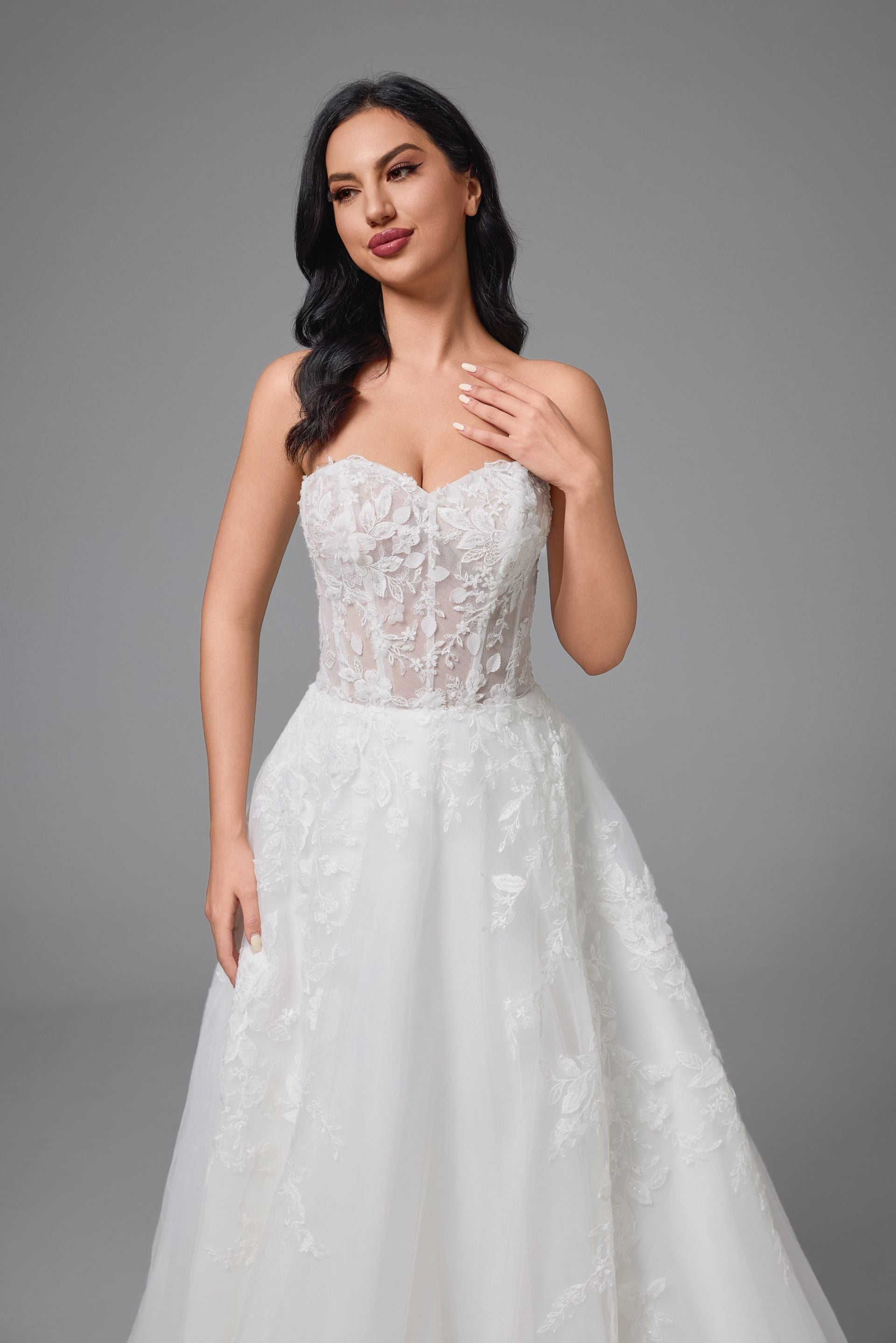 Designer bröllopsklänning 2024swd01