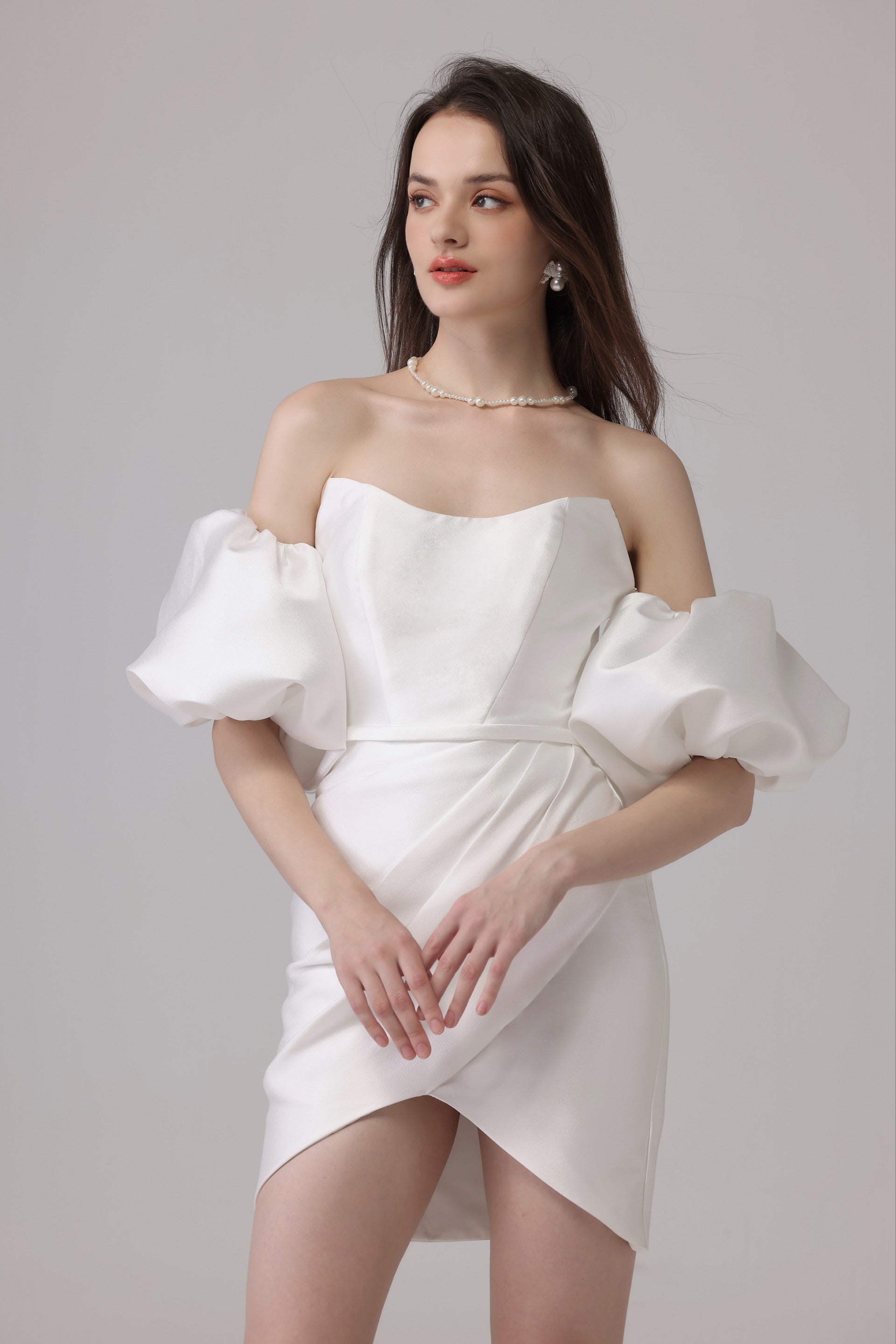 Short Mini Wedding Dress LVB2632