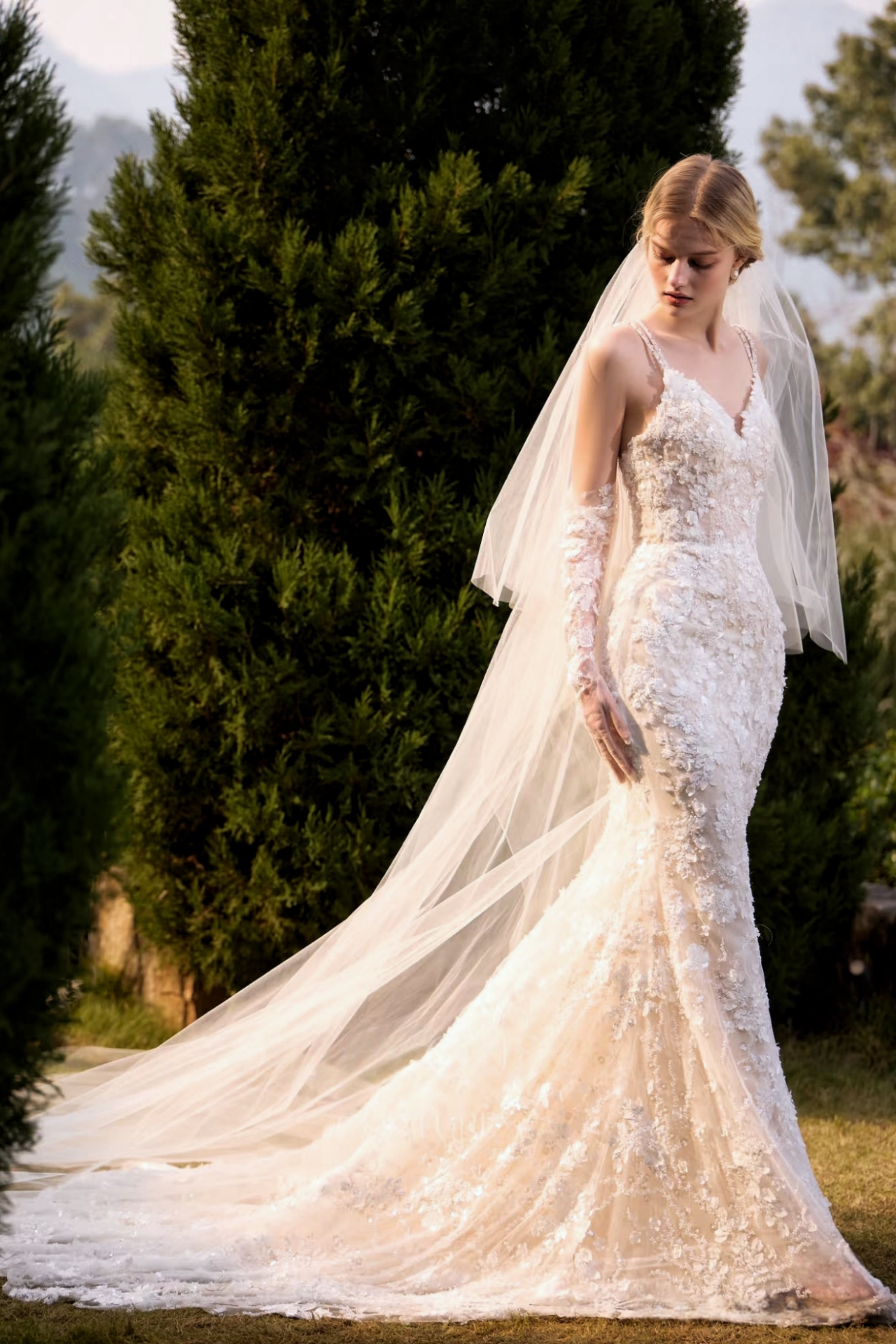 Lumière mermaid wedding dress LVB2753