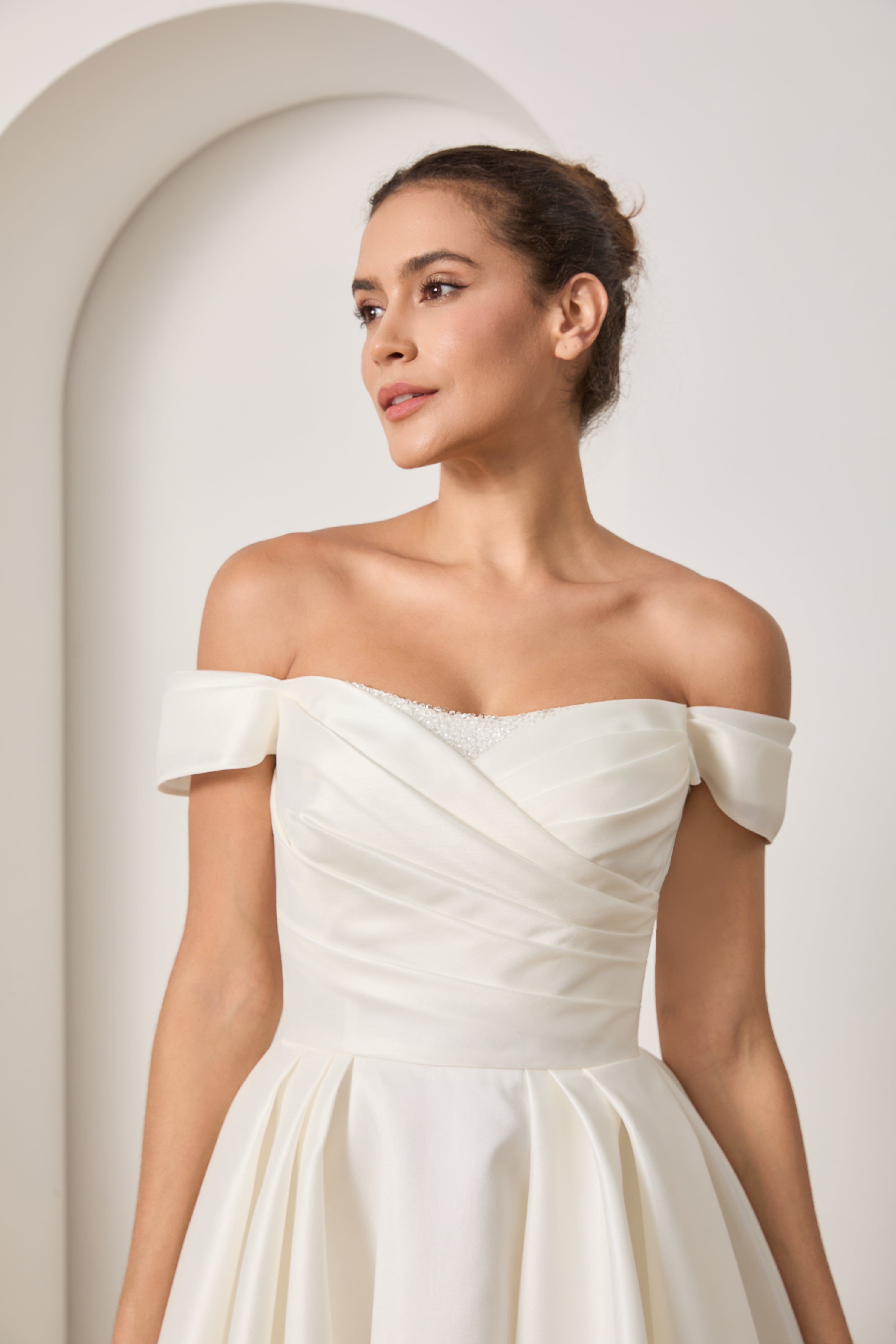 short wedding dress LVB2703
