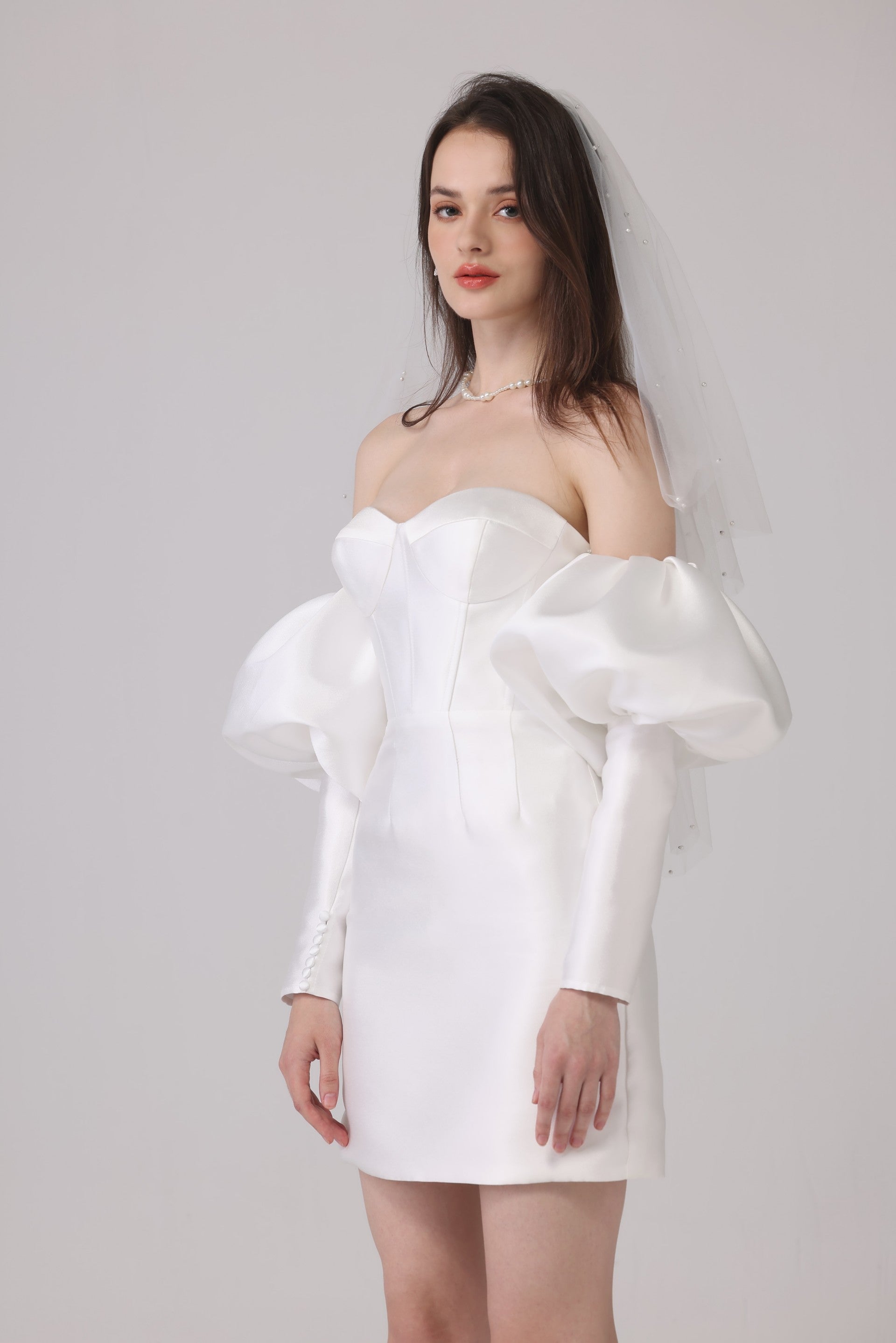 Short Wedding Dress LVB2633