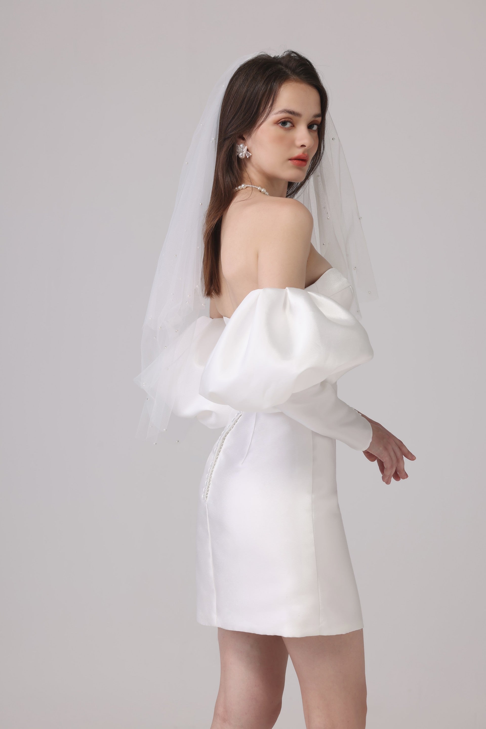 Short Wedding Dress LVB2633