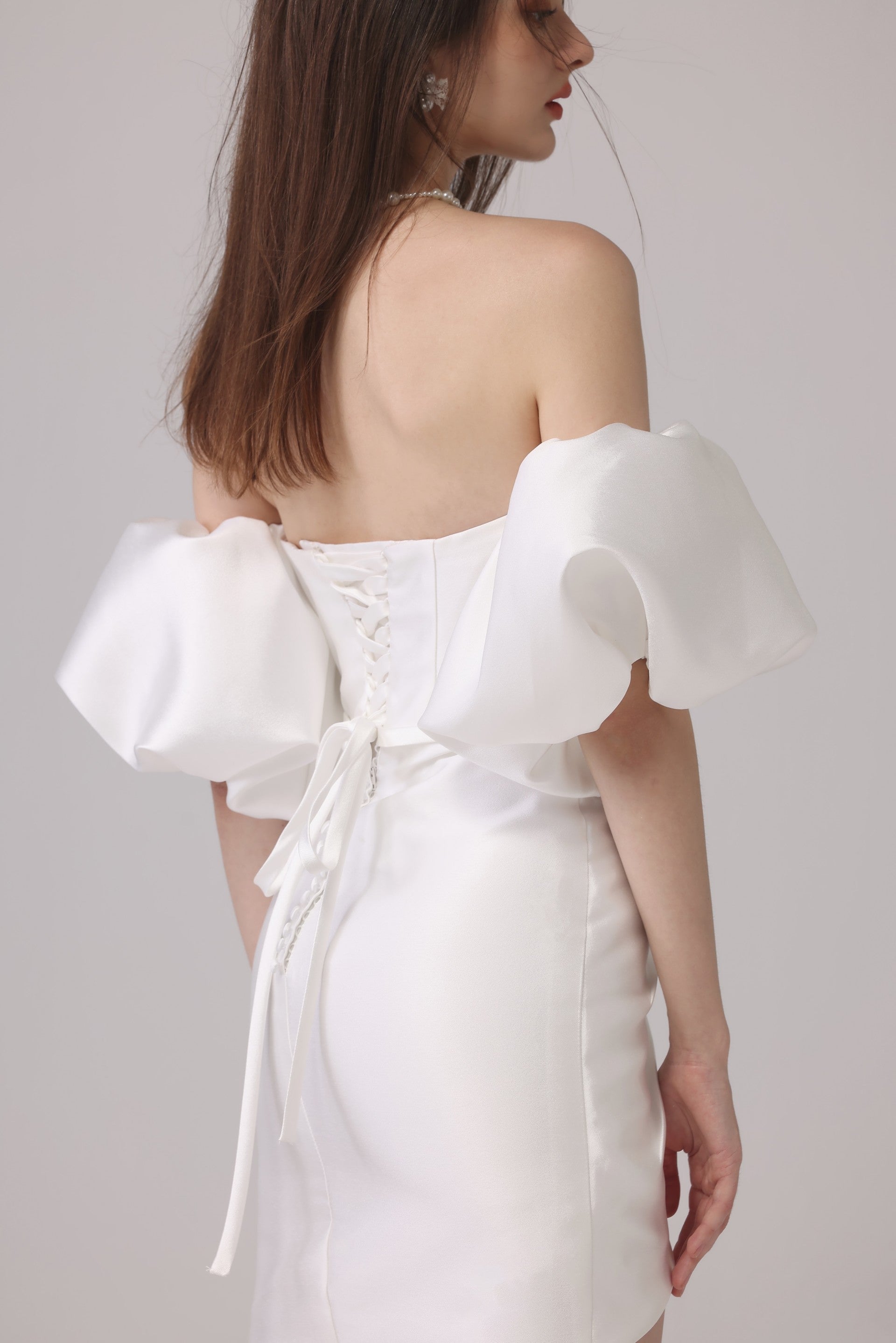 Short Mini Wedding Dress LVB2632