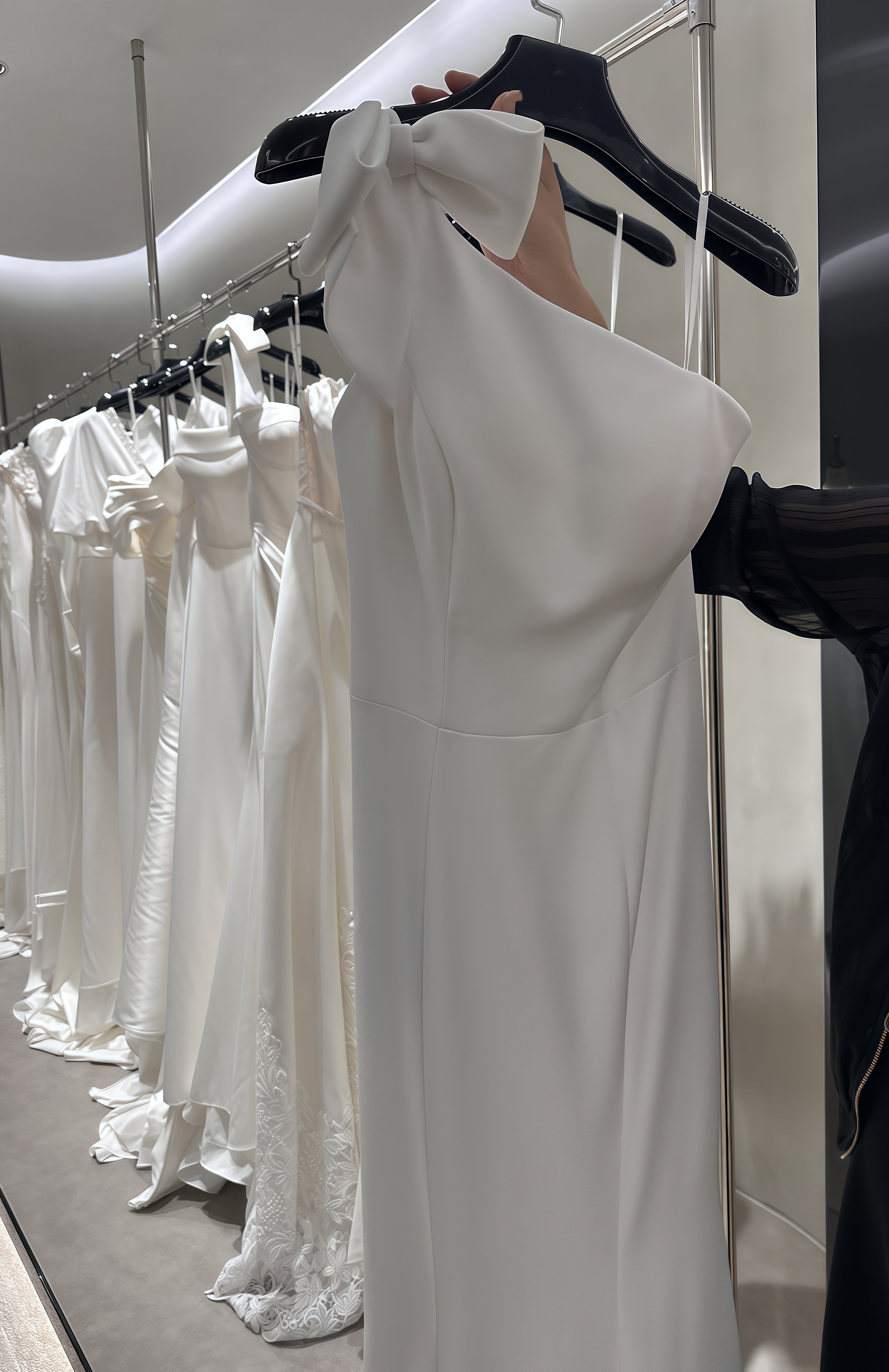 satin wedding dress lvb 2528