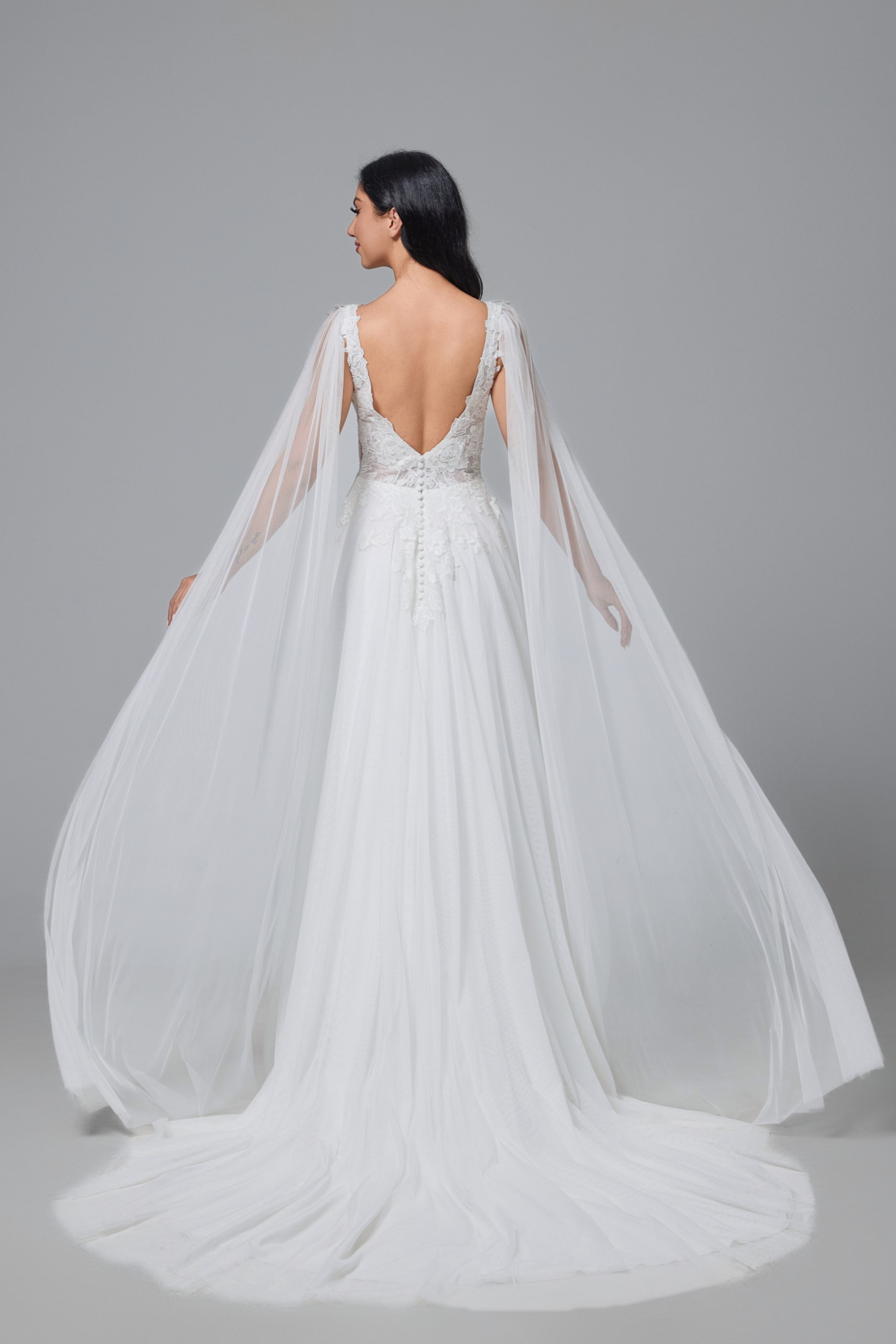 Designer bröllopsklänning 2024swd01