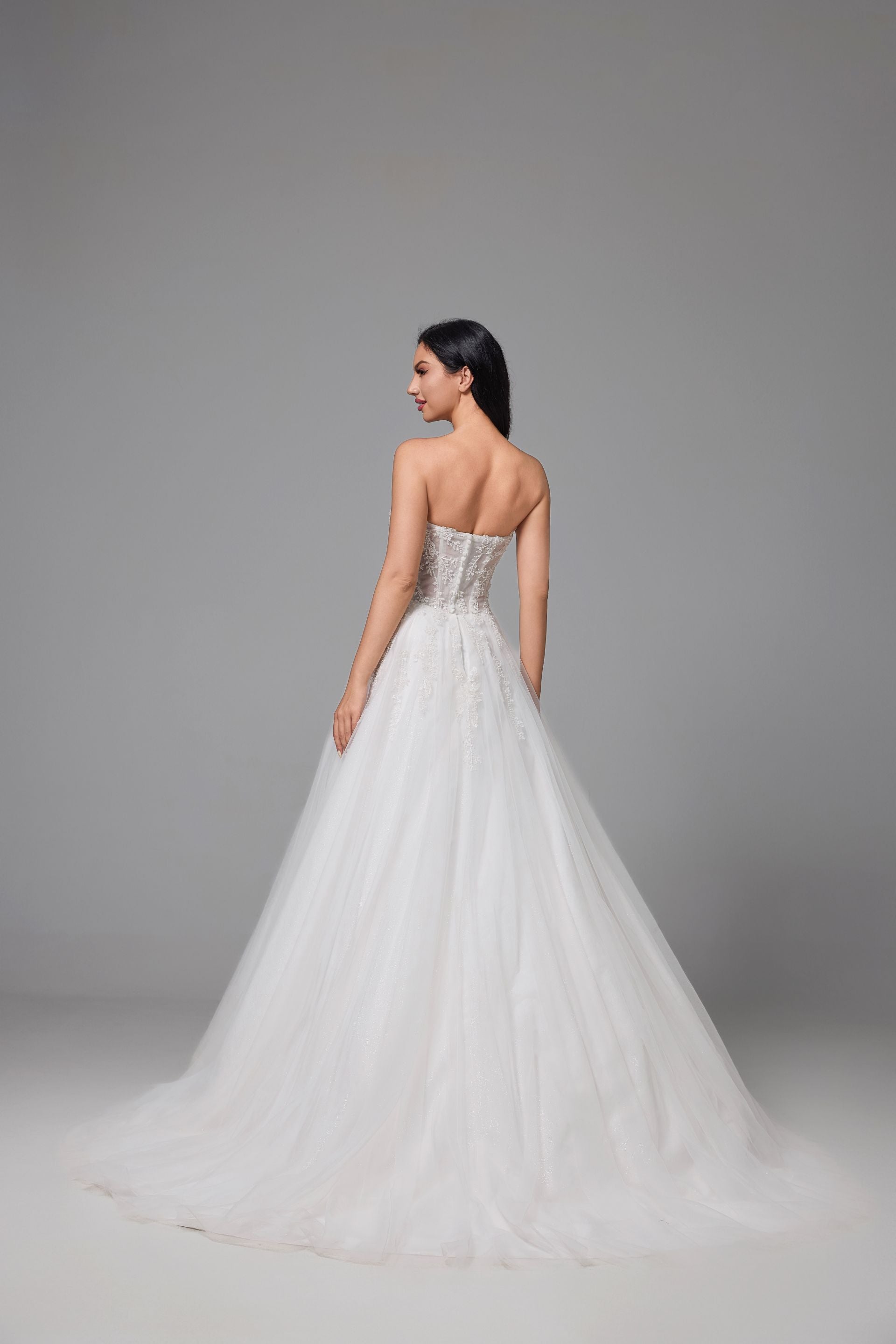 Designer bröllopsklänning 2024swd01