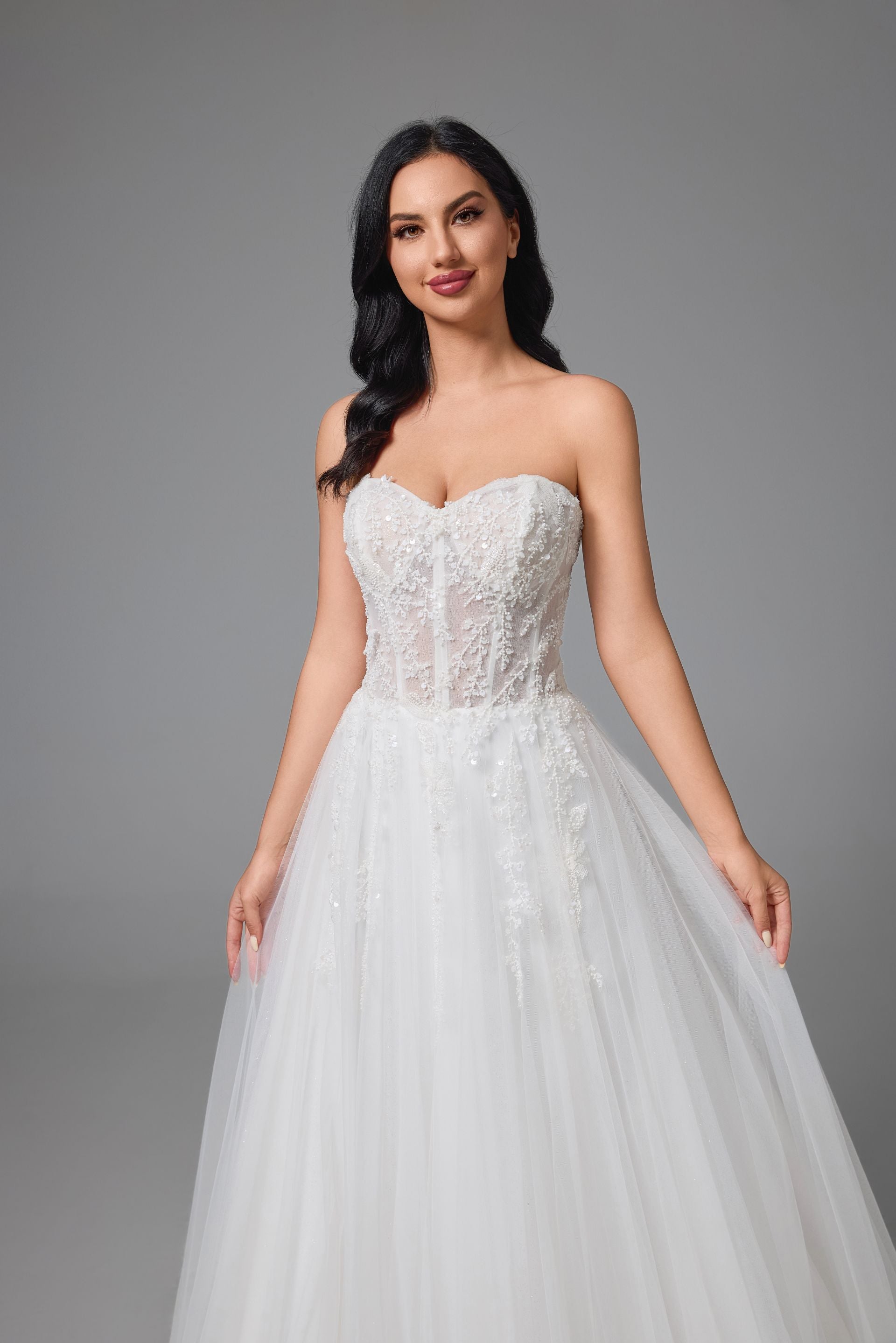 Designer bröllopsklänning 2024swd01