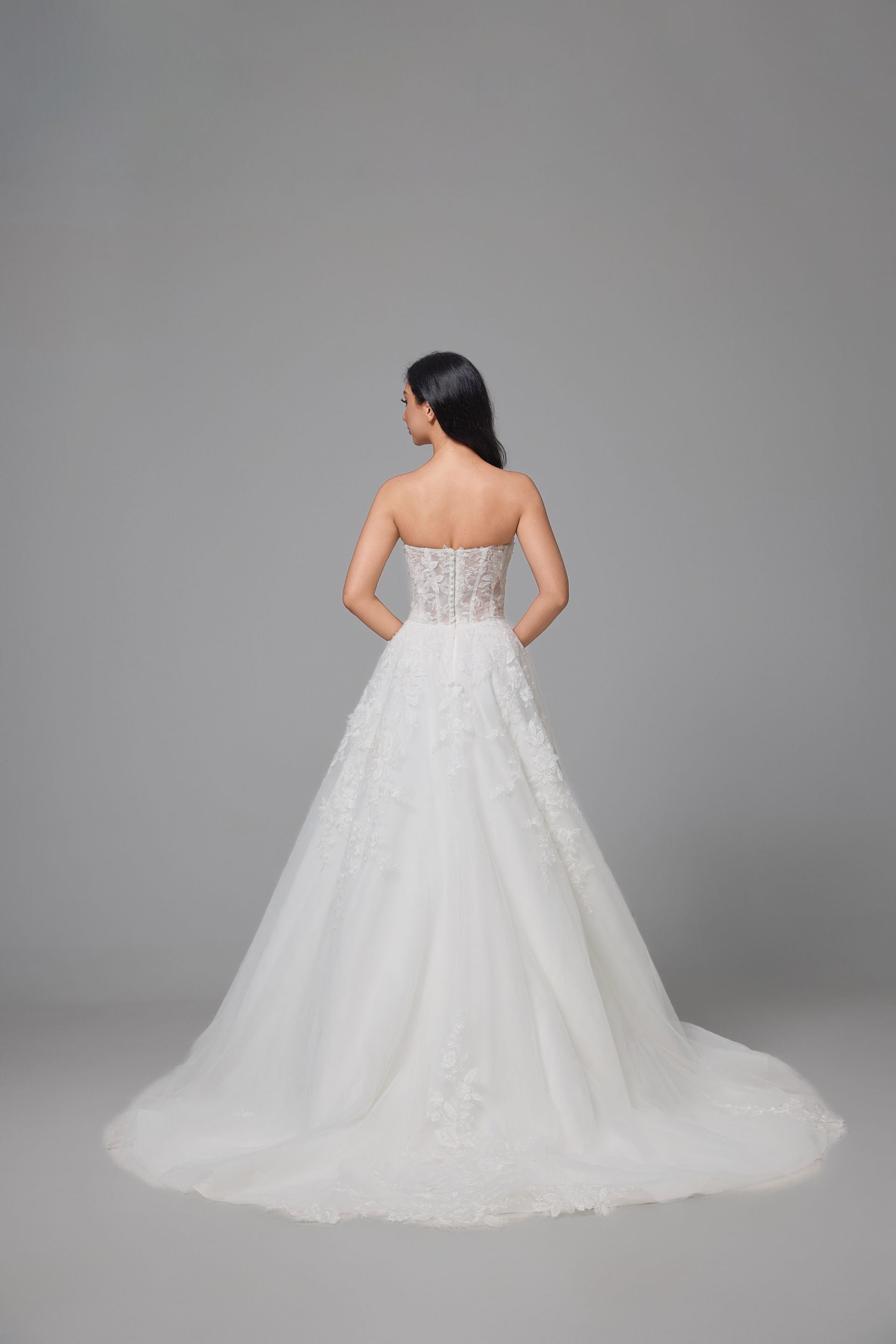 Designer bröllopsklänning 2024swd01