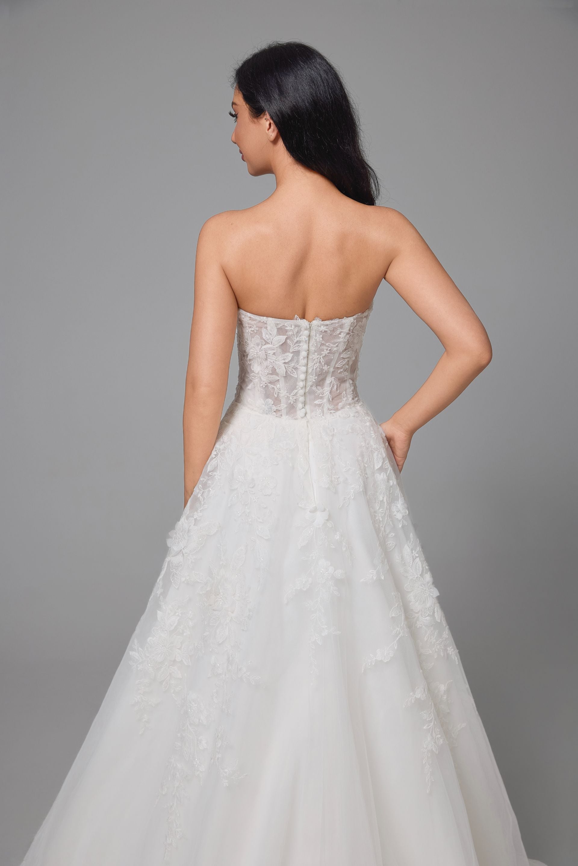 Designer bröllopsklänning 2024swd01