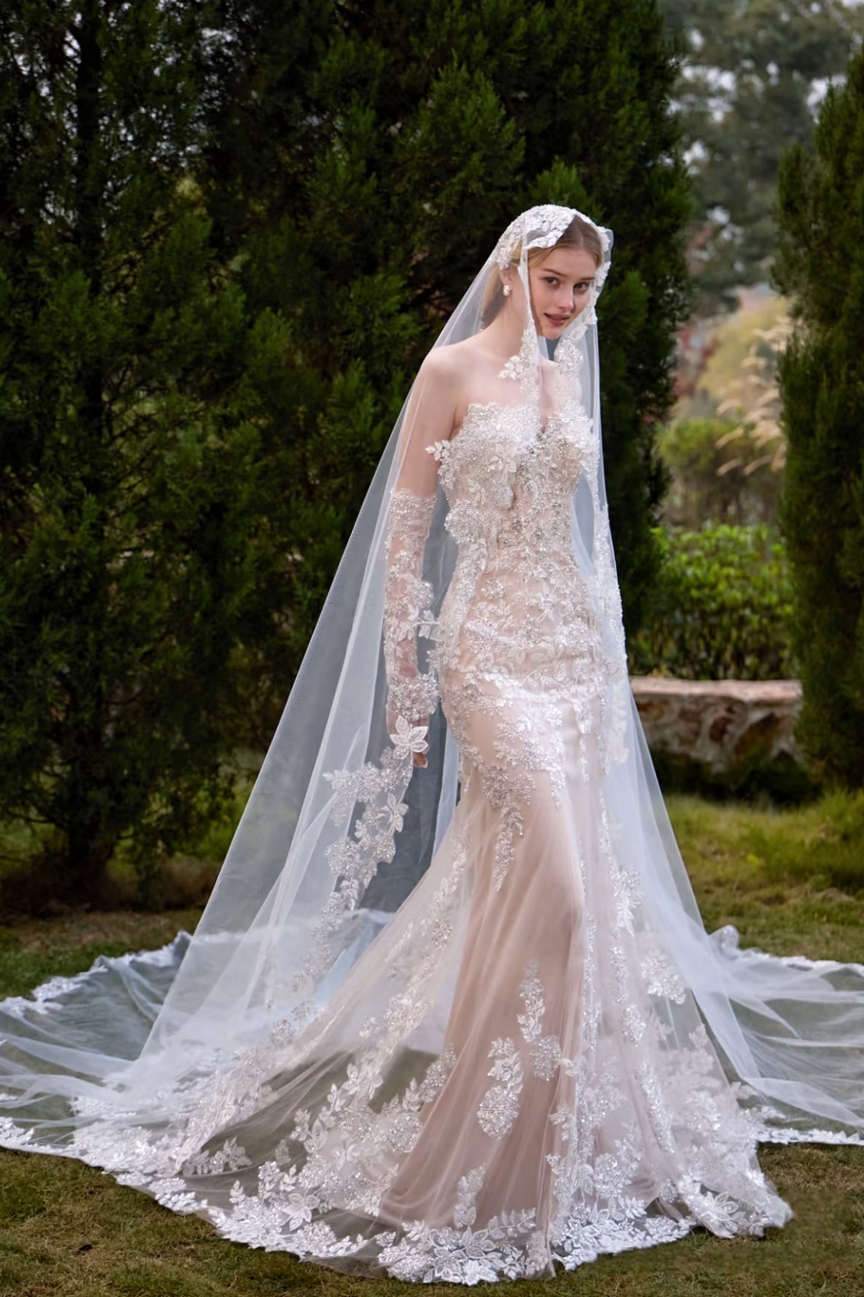 Mermaid Wedding Dress LVB2731