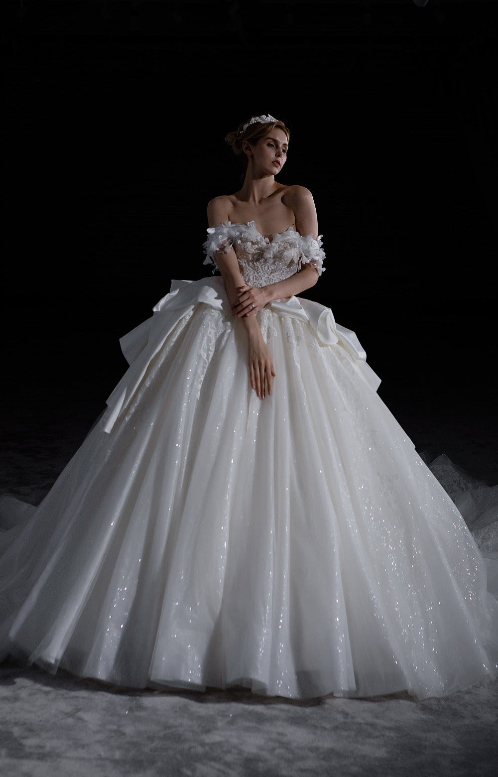 Luxury wedding dress 2024SLWD24106