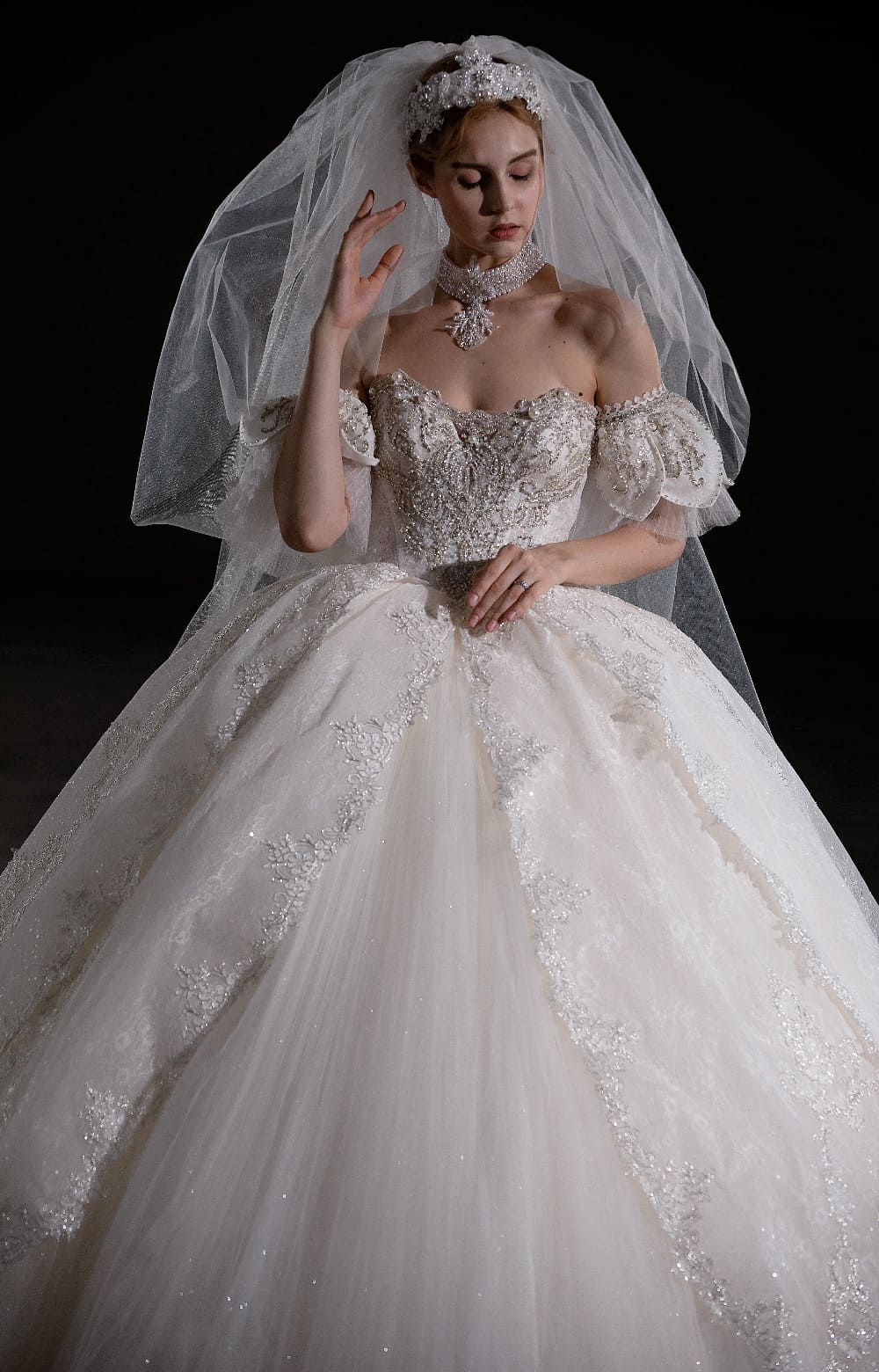 Luxury wedding dress 2024SLWD24116