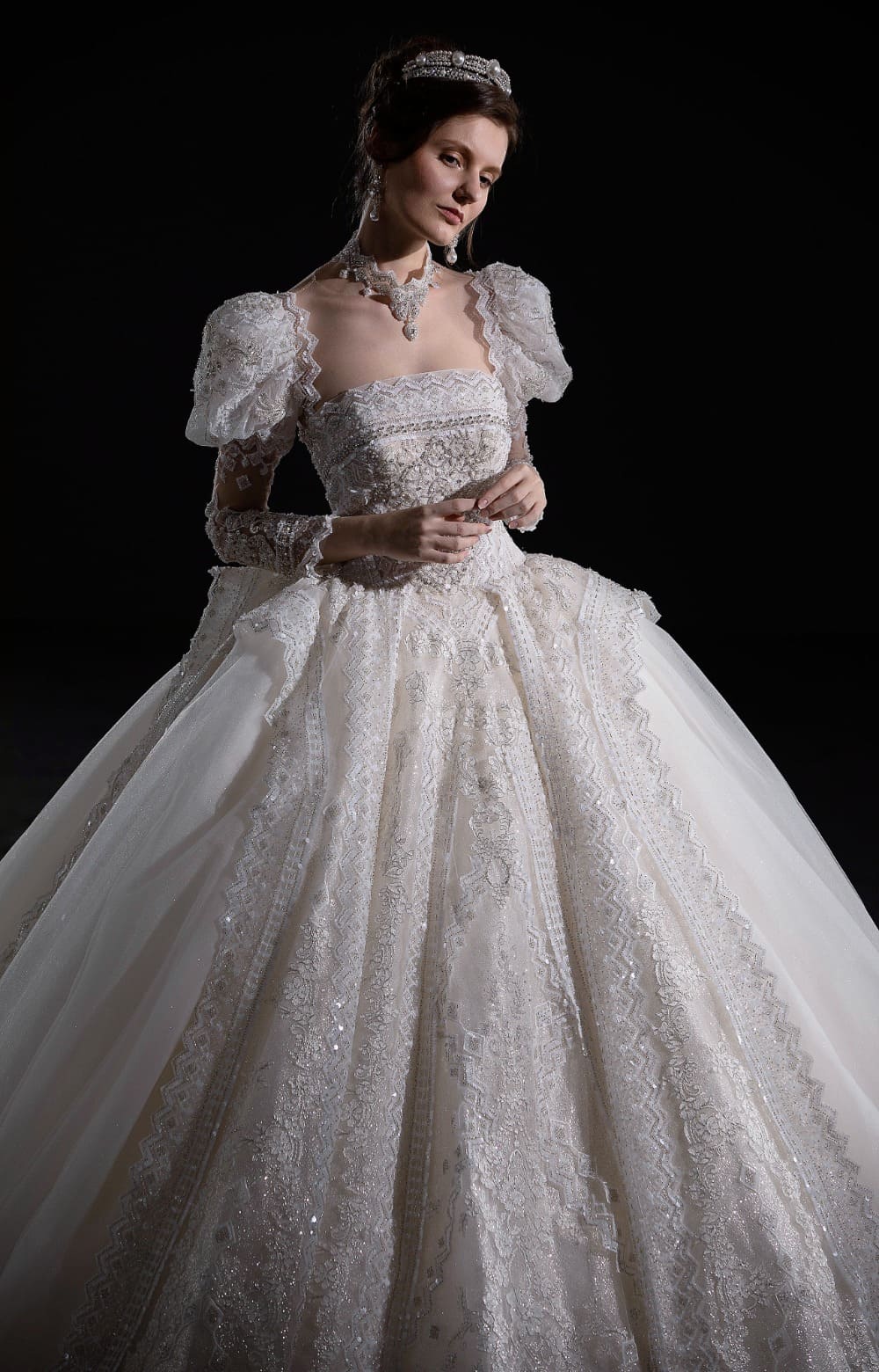 Luxury wedding dress 2024SLWD24119
